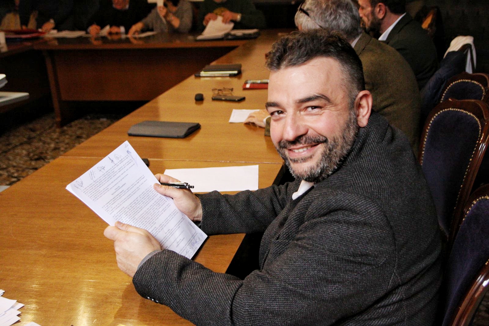 Efisio Nocco Bologna firma ccnl Anapa